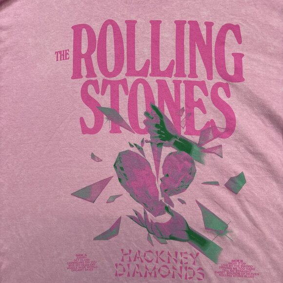 The Rolling Stones Hackney Diamonds Rock Band T-Shirt Size Extra Large - Picture 2 of 4